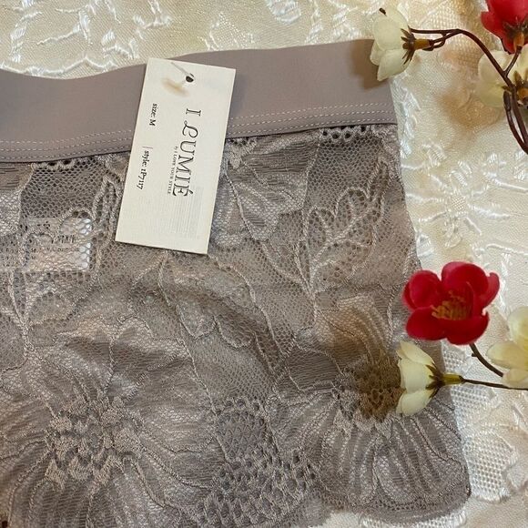 💥 I Lumie Boy short Sexy Floral Lace  Panties M - Picture 10 of 11